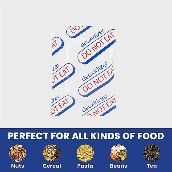 Bulk oxygen absorber food