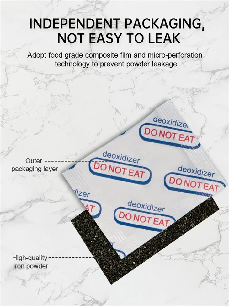 China oxygene absorber for food factory